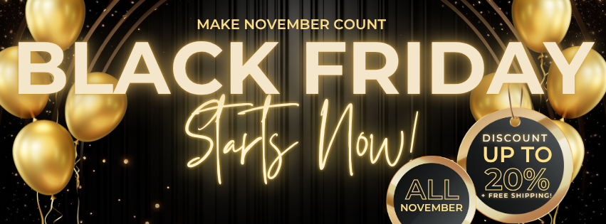Black Friday Starts Now!